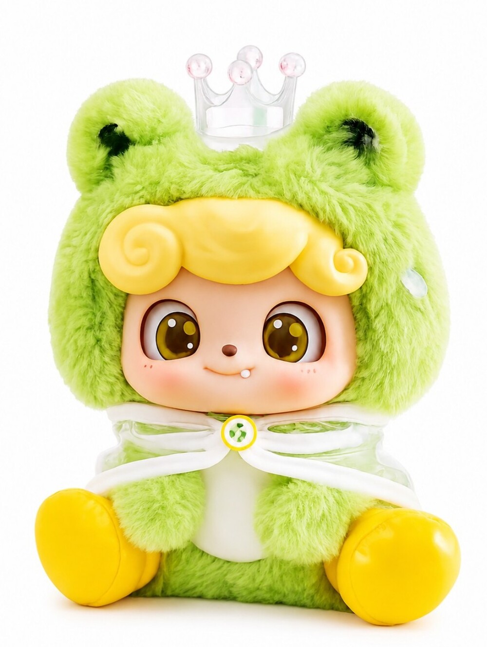 Q.Kid Animal Preschool Series Plush NIB -‎ Frog Prince